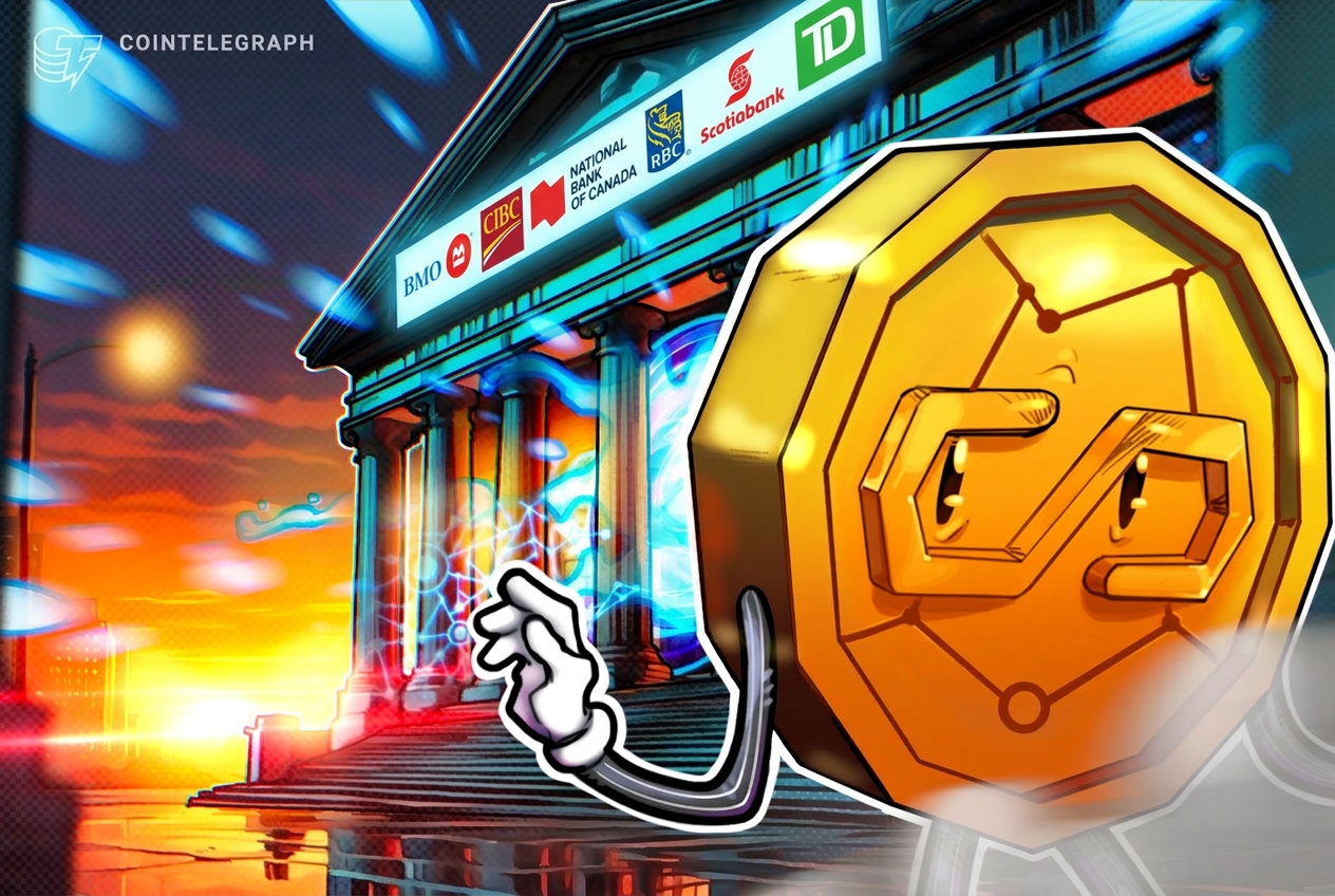 Grandes bancos canadenses exploram depósitos tokenizados de dólar