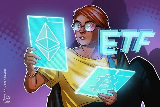 Saída de US$ 1 Bilhão em ETFs de Bitcoin e Ether com Queda de 6% no Mercado Cripto