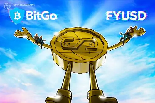 BitGo é nomeada emissora da stablecoin FYUSD voltada para investidores institucionais na Ásia