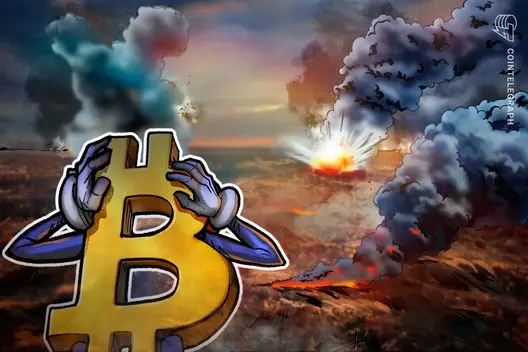 Fragilidade do Bitcoin Aumenta com Guerra e Traders Reduzem Risco em BTC e Ações