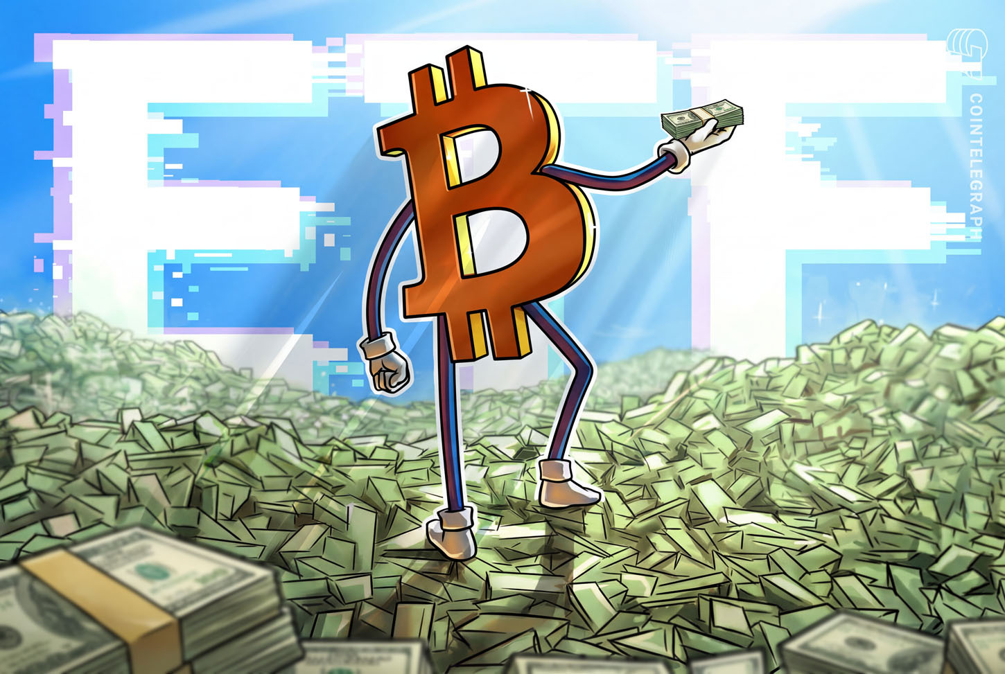 ETFs de Bitcoin Registram Melhor Mês de 2026 com Valorização de 25%