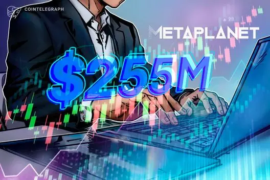 Metaplanet capta US$ 255 milhões e lança estrutura de warrants para compras de Bitcoin