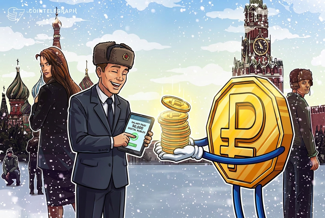 Rússia Paga Salários com Rublo Digital em Primeira Experiência Histórica