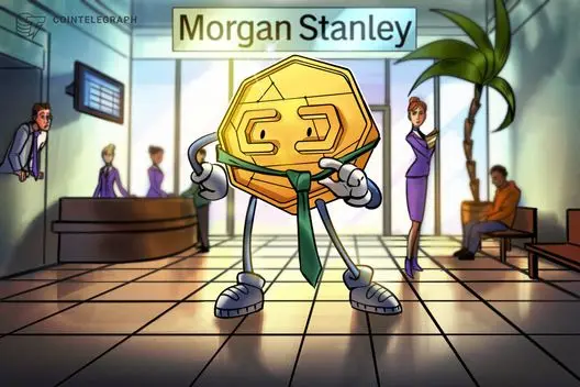 Morgan Stanley solicita licença bancária para custodiar criptomoedas