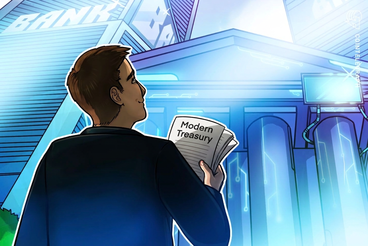 Modern Treasury Busca Licença Bancária para Custódia de Ativos Digitais
