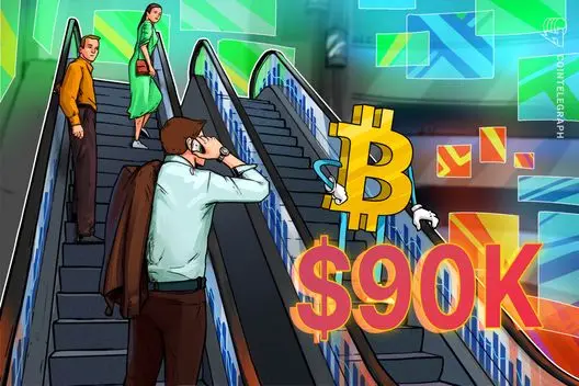Preço do Bitcoin é rejeitado em $90K novamente: O que pode desencadear a alta?