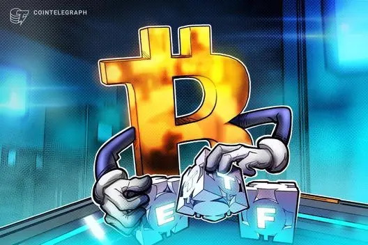 ETFs de Bitcoin à vista registram influxos semanais consecutivos pela primeira vez em 5 meses