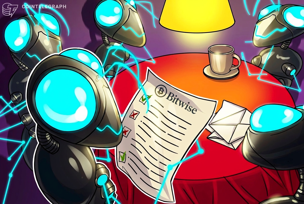 Instituições mantiveram cripto durante queda de 50%, aponta Bitwise