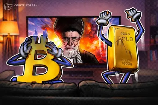 Como o Bitcoin e o Ouro reagiram de forma distinta ao choque da guerra no Irã