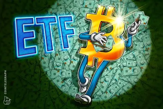 ETFs de Bitcoin Spot recebem US$ 1 bilhão em três dias após investidores comprarem na baixa