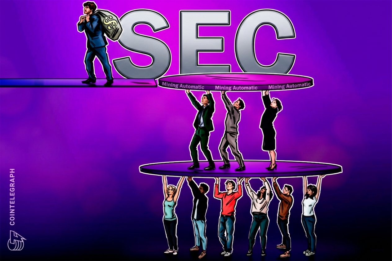 SEC processa Mining Automatic por suposto esquema de mineração de cripto de US$ 22 milhões